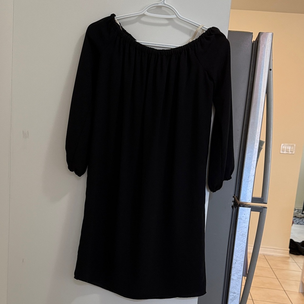 Wilfred Black Long Sleeve Dress